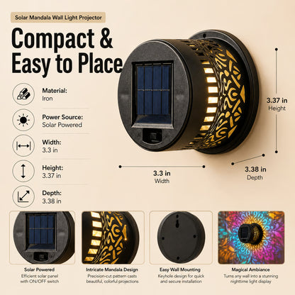 Solar Glow Vintage Garden Lantern