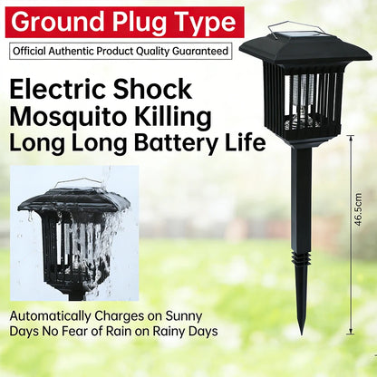 Solar Bug Zapper Lamp