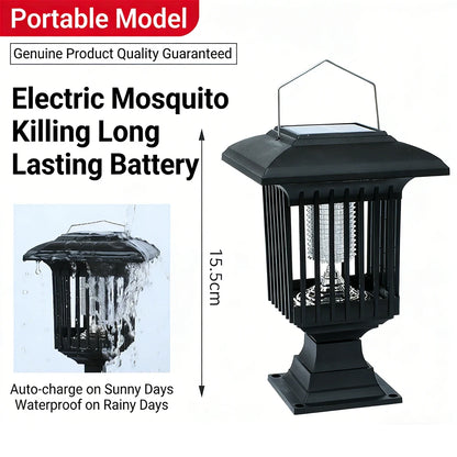 Solar Bug Zapper Lamp