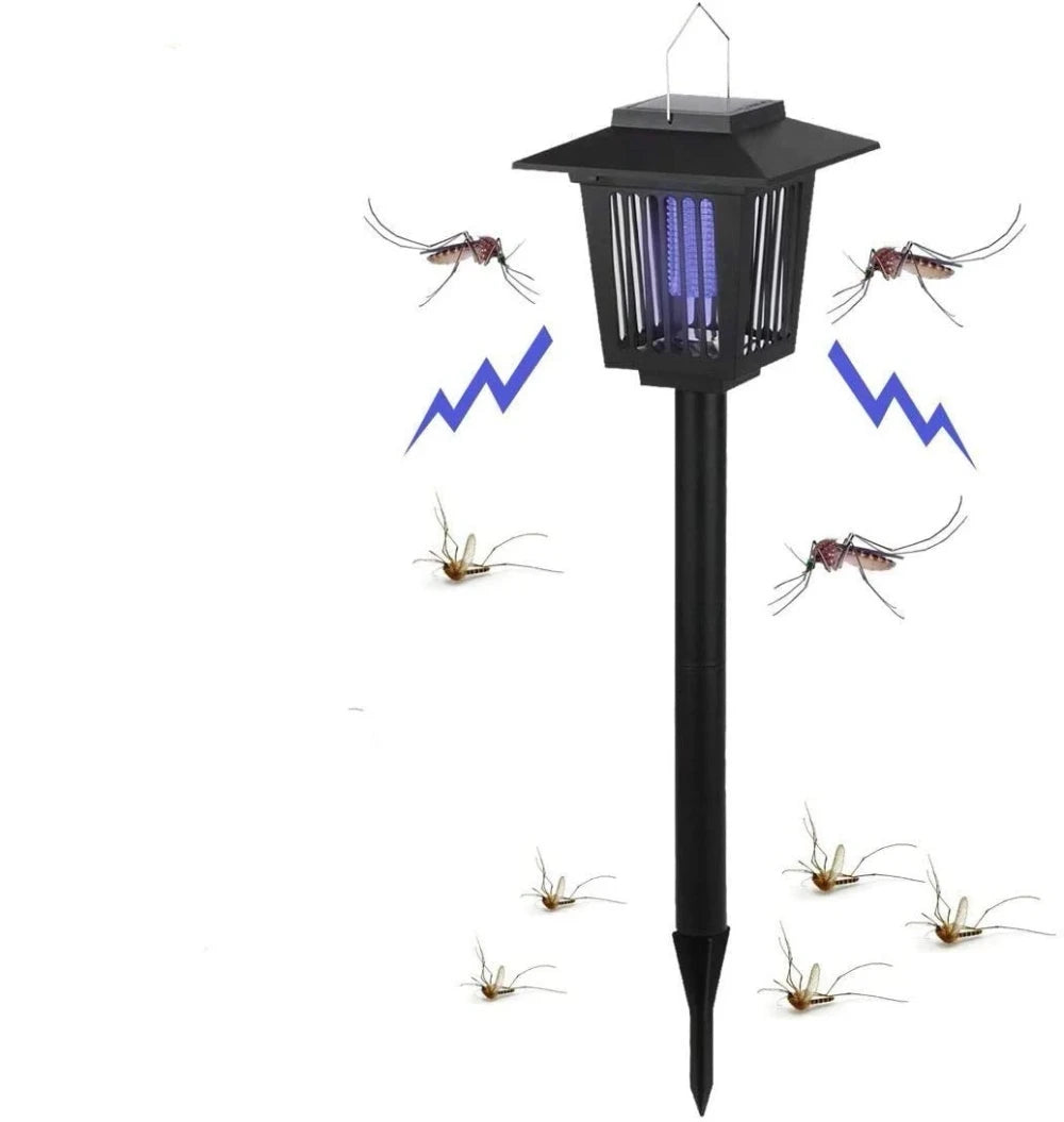 Solar Bug Zapper Lamp