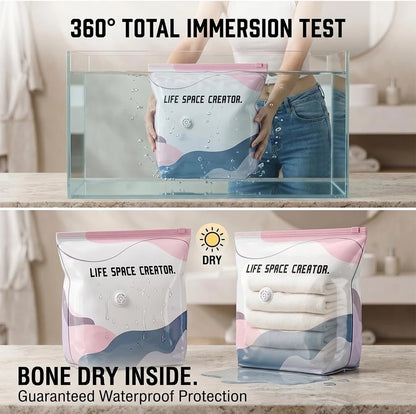 📦 Large-Capacity Vacuum Bags – No Pump Needed! 💨✨