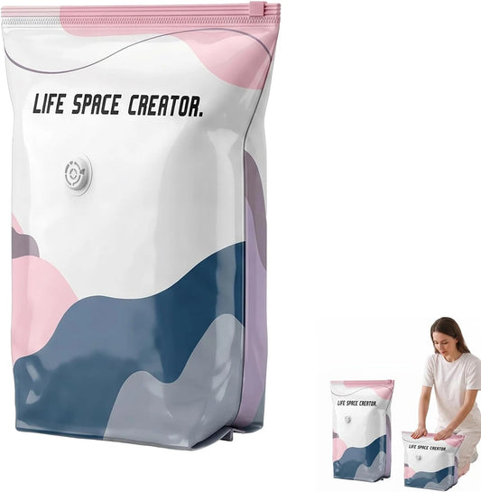 📦 Large-Capacity Vacuum Bags – No Pump Needed! 💨✨
