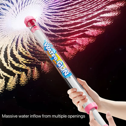 Fireworks Spray Pull-Back Water Gun