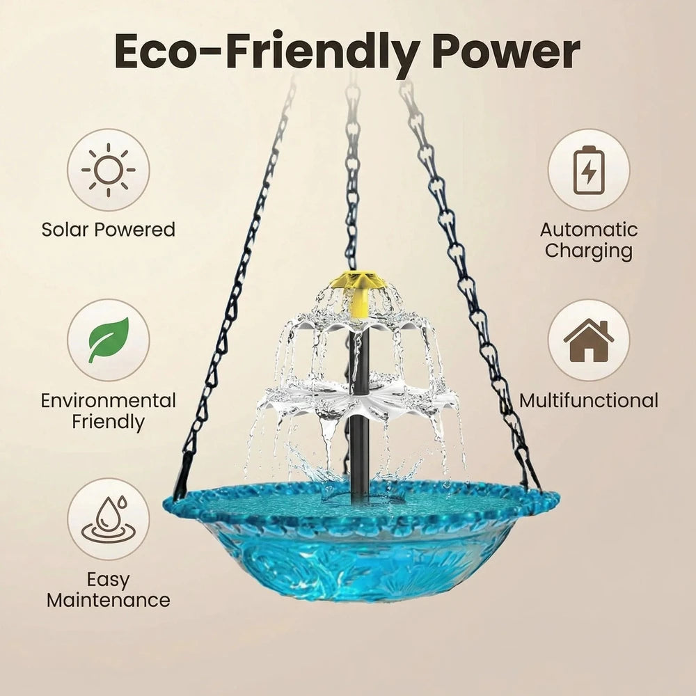 🔥One-Time Offer : Add a Solar Bird Bath Fountain For