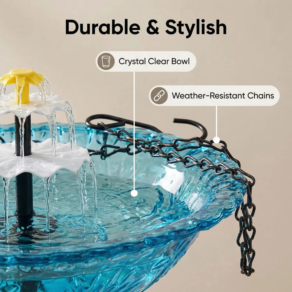 🔥One-Time Offer : Add a Solar Bird Bath Fountain For
