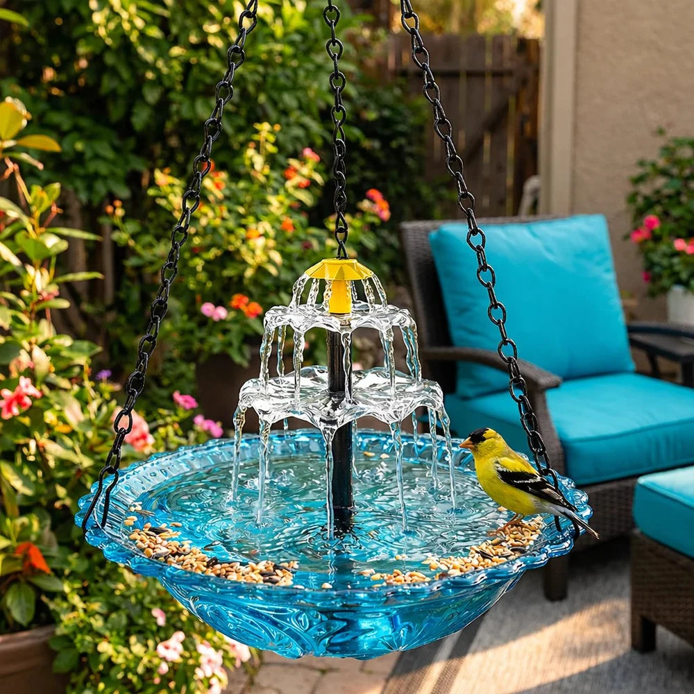 🔥One-Time Offer : Add a Solar Bird Bath Fountain For