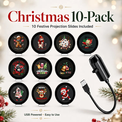 🎄👻 ✨ 60,000+ Sold — Plug & Play HD Holiday Projector for Christmas & Halloween Decor