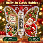 Christmas Cash Gift Butterfly Ornament