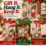 Christmas Cash Gift Butterfly Ornament
