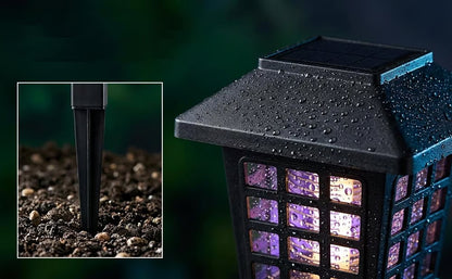 Solar Bug Zapper Lamp