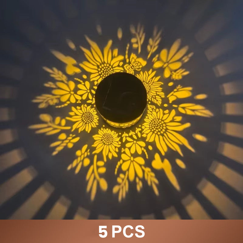 Solar Glow Vintage Garden Lantern