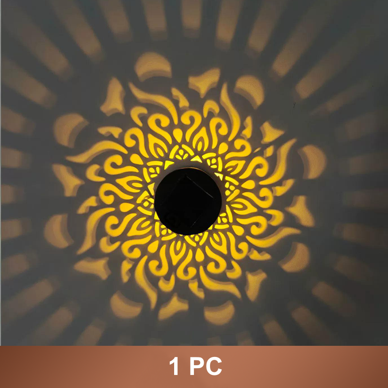 Solar Glow Vintage Garden Lantern