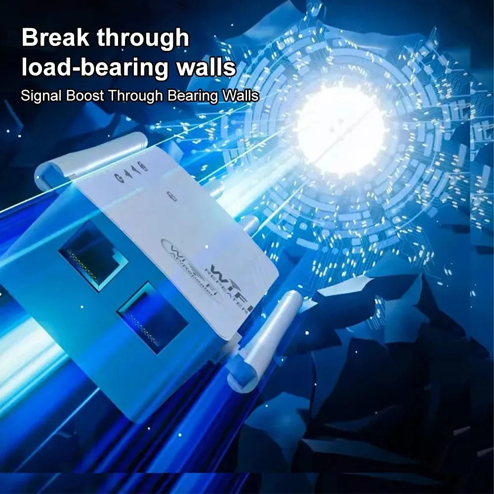 The Velocity Prime: 1200Mbps Ultra-Speed WiFi Repeater