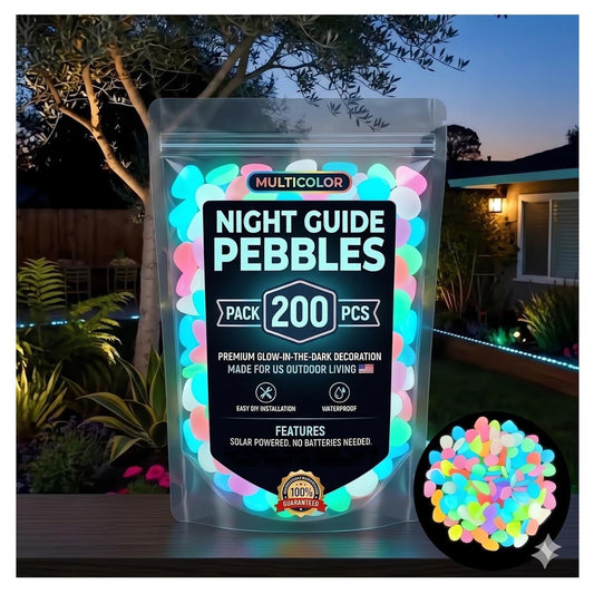 MoonGlow Magic Multicolor Garden Pebbles
