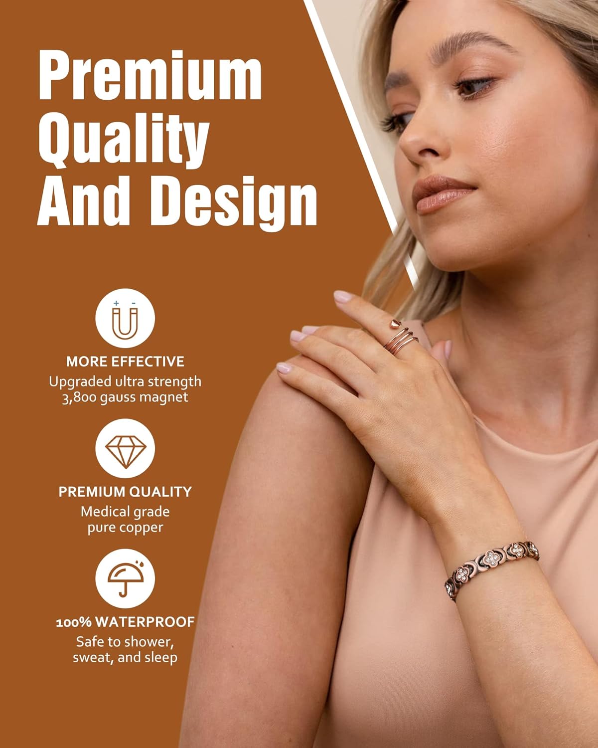 Copper Magnetic Comfort Bracelet