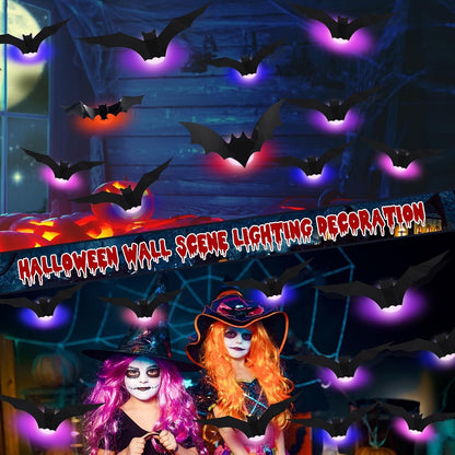 Halloween LED Flying Bat Decorations