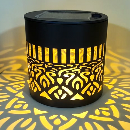 Solar Glow Vintage Garden Lantern