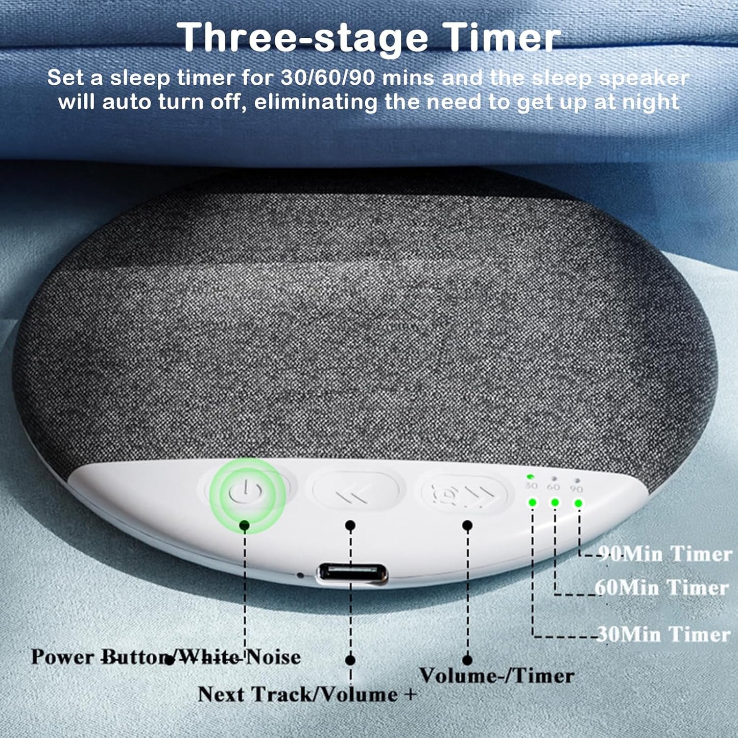 Pocket Pillow Sleep Speaker