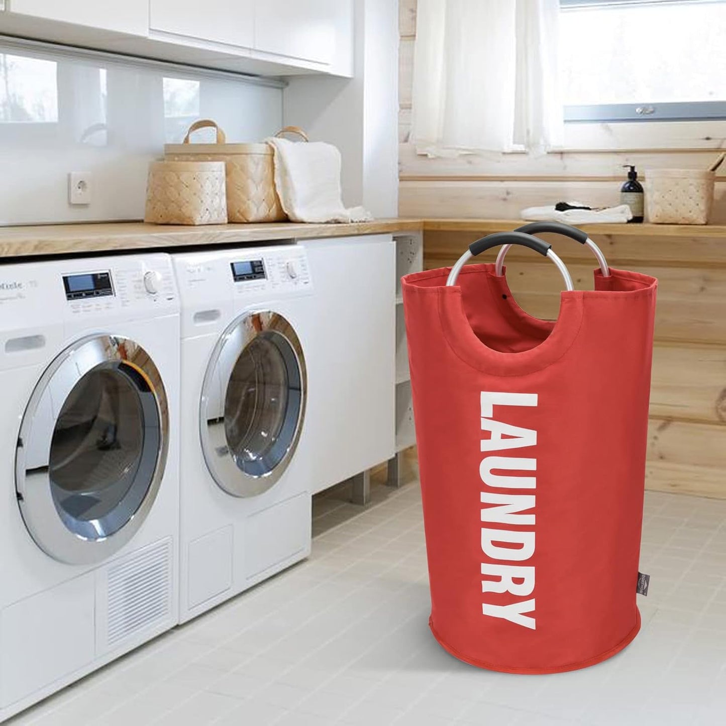 Collapsible XXL Laundry Carrier
