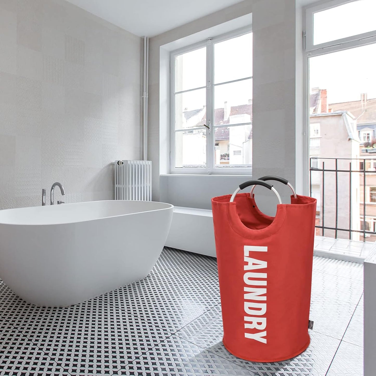 Collapsible XXL Laundry Carrier
