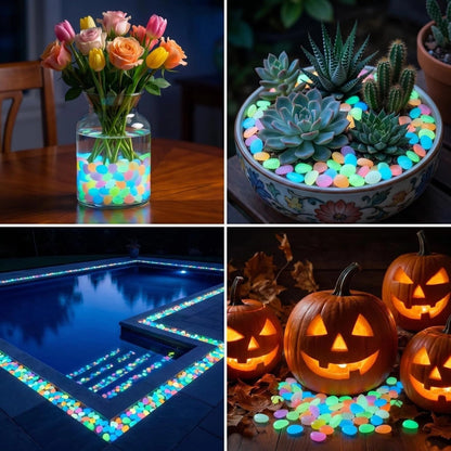 MoonGlow Magic Multicolor Garden Pebbles