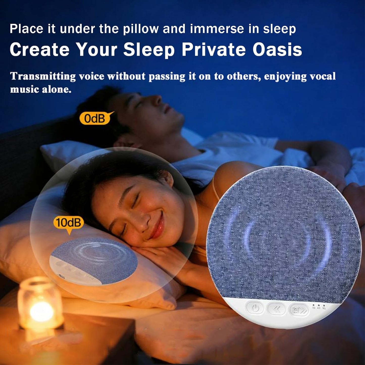 Pocket Pillow Sleep Speaker