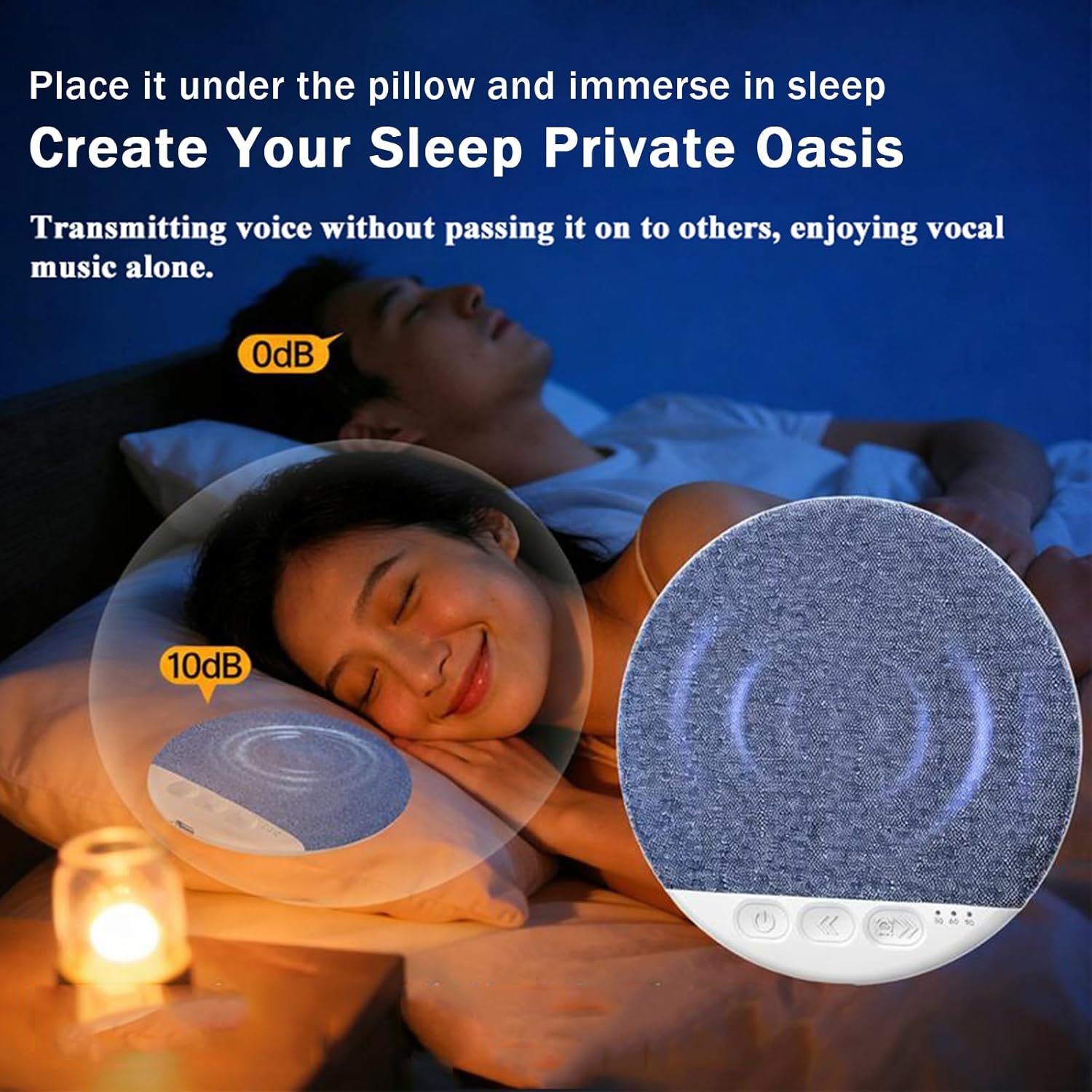 Pocket Pillow Sleep Speaker