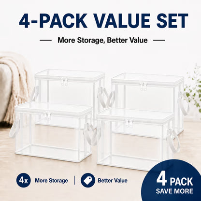 Stuffed Storage PVC Organizer Bag Doll Storage Container WaterProof